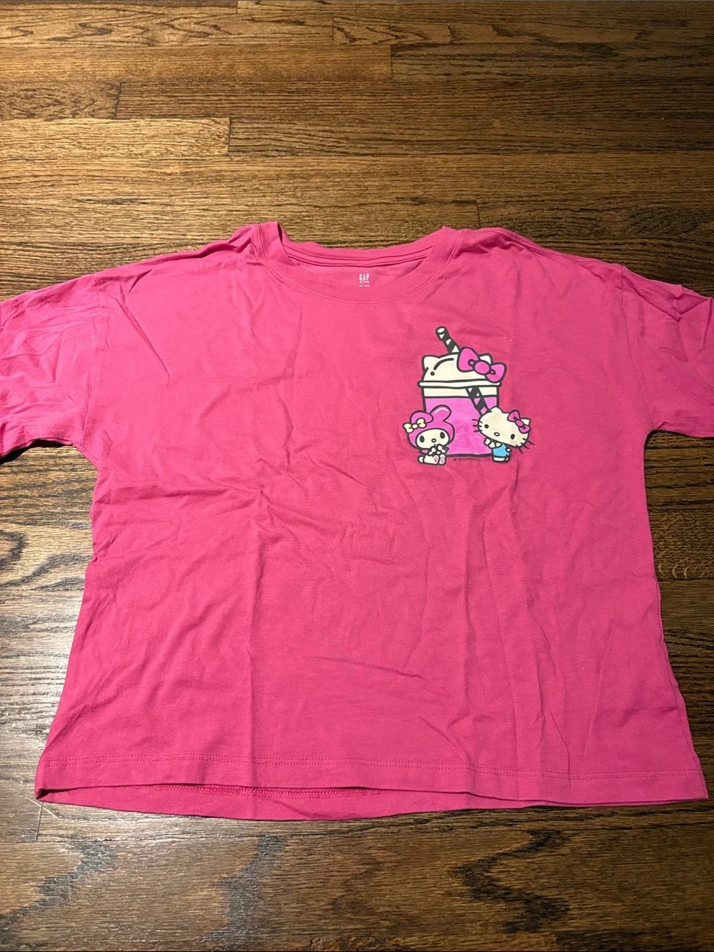 Gap kids x Sanrio Hello Kitty boba tee